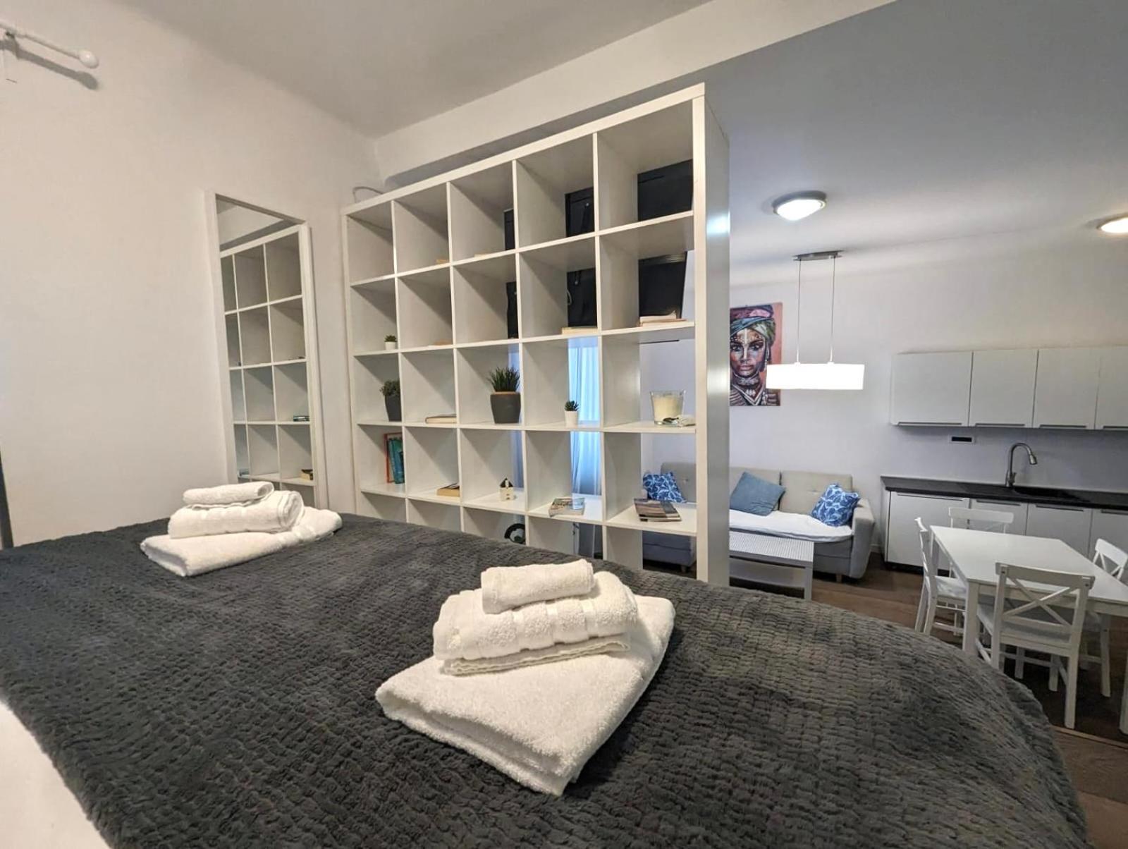 Fantabulous Downtown Abode W King Bed, 65" Tv, Washer And Tumble Dryer Zagreb Exterior foto